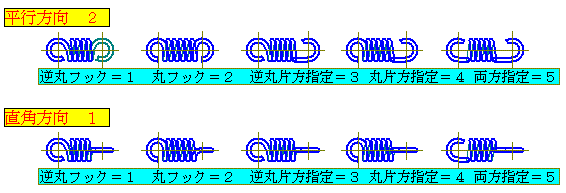 フック形状